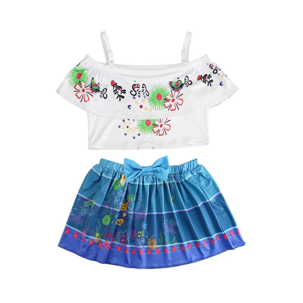 2024 hot Encanto cosplay dress kids swimsuit anime  costume cosplay prop Wig Shoes Boots Halloween   kids costume cosplay shoes