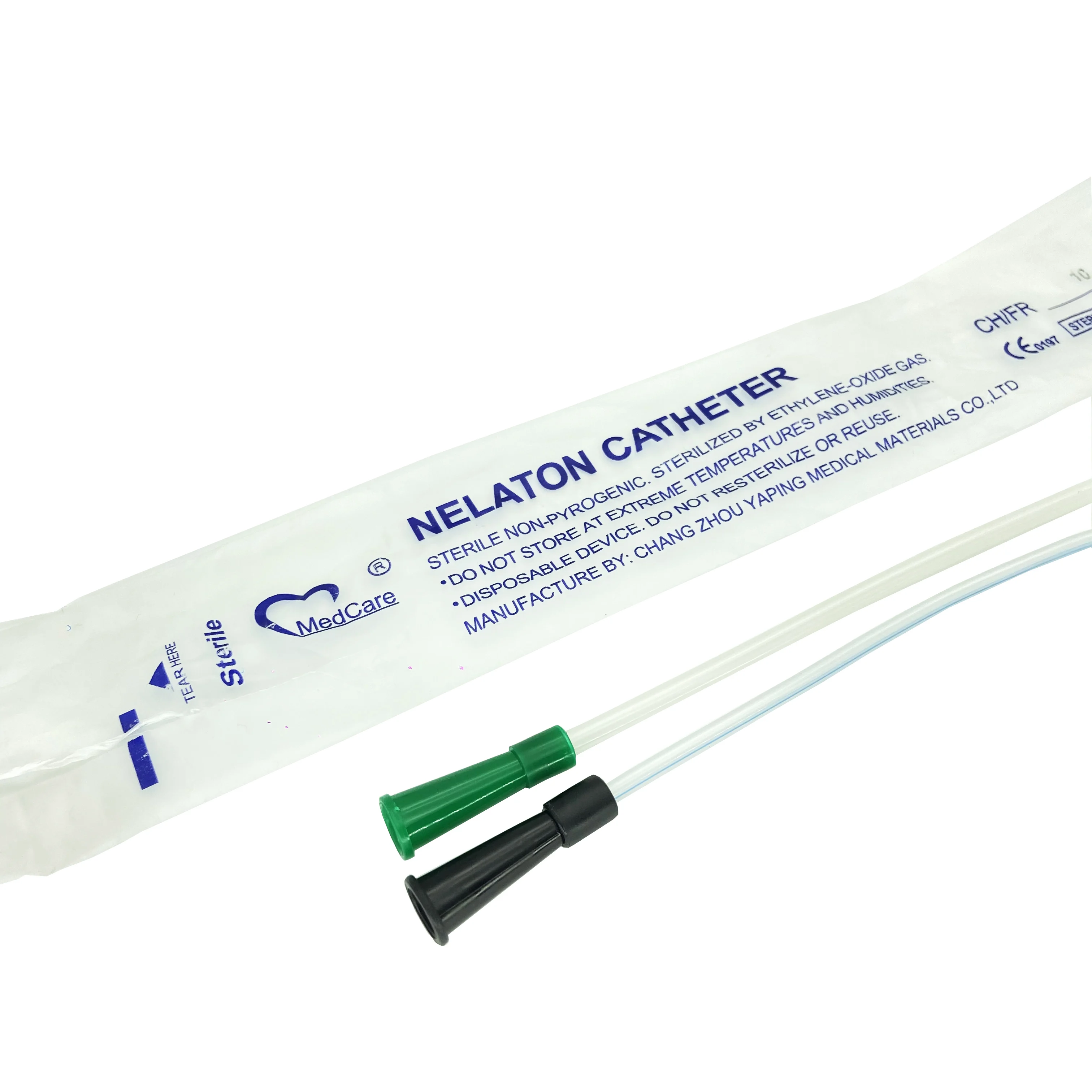 2023 hot sale Different Sizes Disposable Nelaton Catheter Low Price Medical Nelaton Catheter