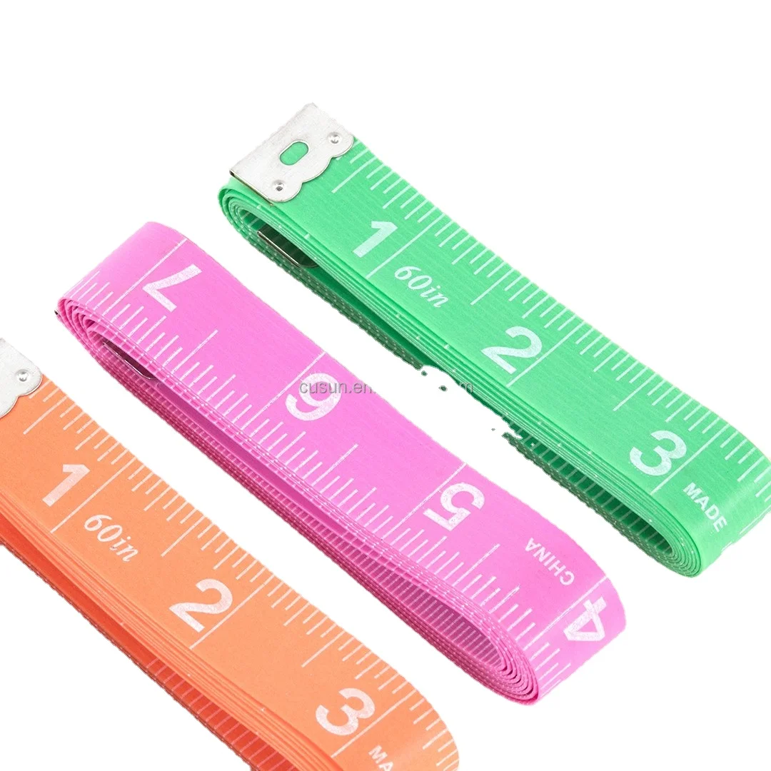 Factory Price 60Inch 1.5 Meter Soft and Retractable Tape Body Tailor Sewing Craft Cloth Dieting Measuring Tape