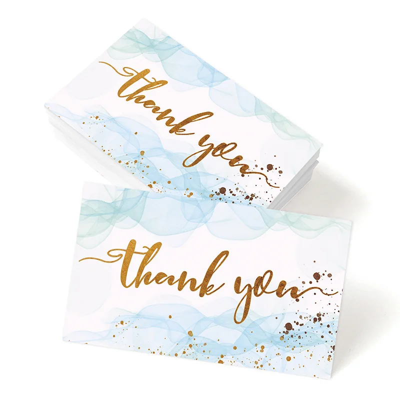 Cost-effective Custom Different Thank You Card for Goods Package