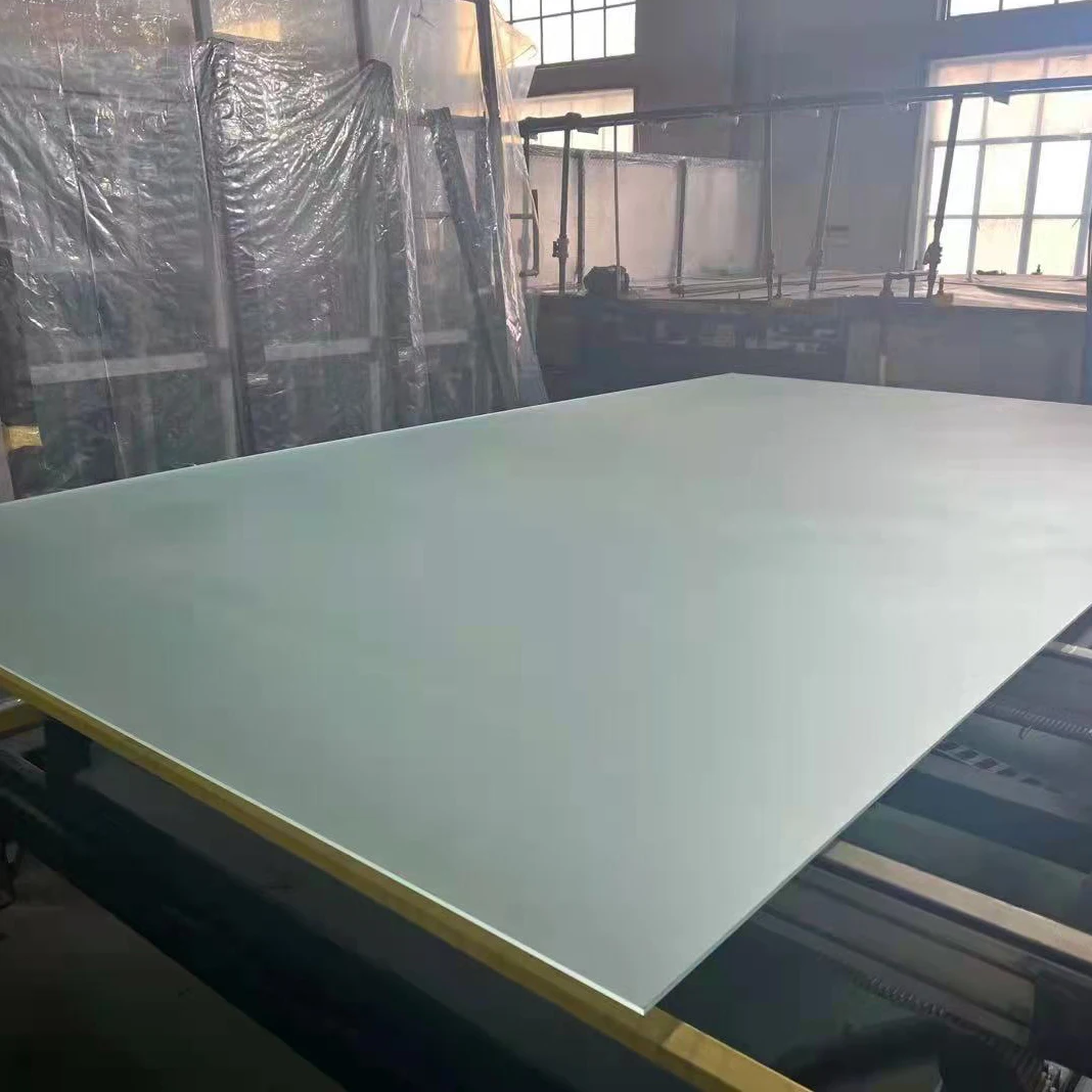 Togen Decorative Frosted Opaque Privacy Acid Frosting Privacy Glass for Construction