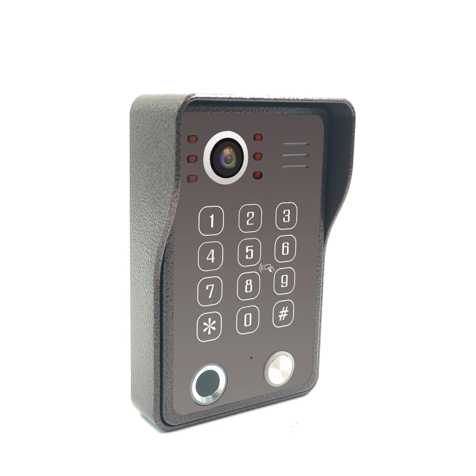 Morningtech ip-камеры безопасности с громкой связью и Биометрическим доступом по отпечатку