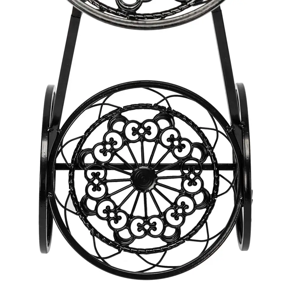 Outdoor and Indoor metal Bicycle design plant stand Home Garden Decor Wrought Iron flower pot rack