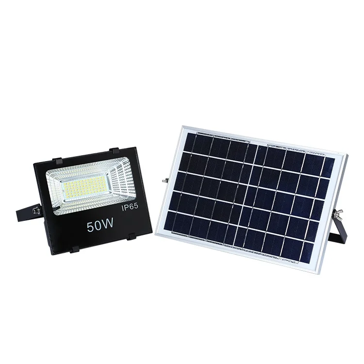 2023 50w 100w 200w 300w Waterproof Luz Exterior Solar Lights Outdoor Flood Garden Stadium Reflector Floodlights led Flood Light