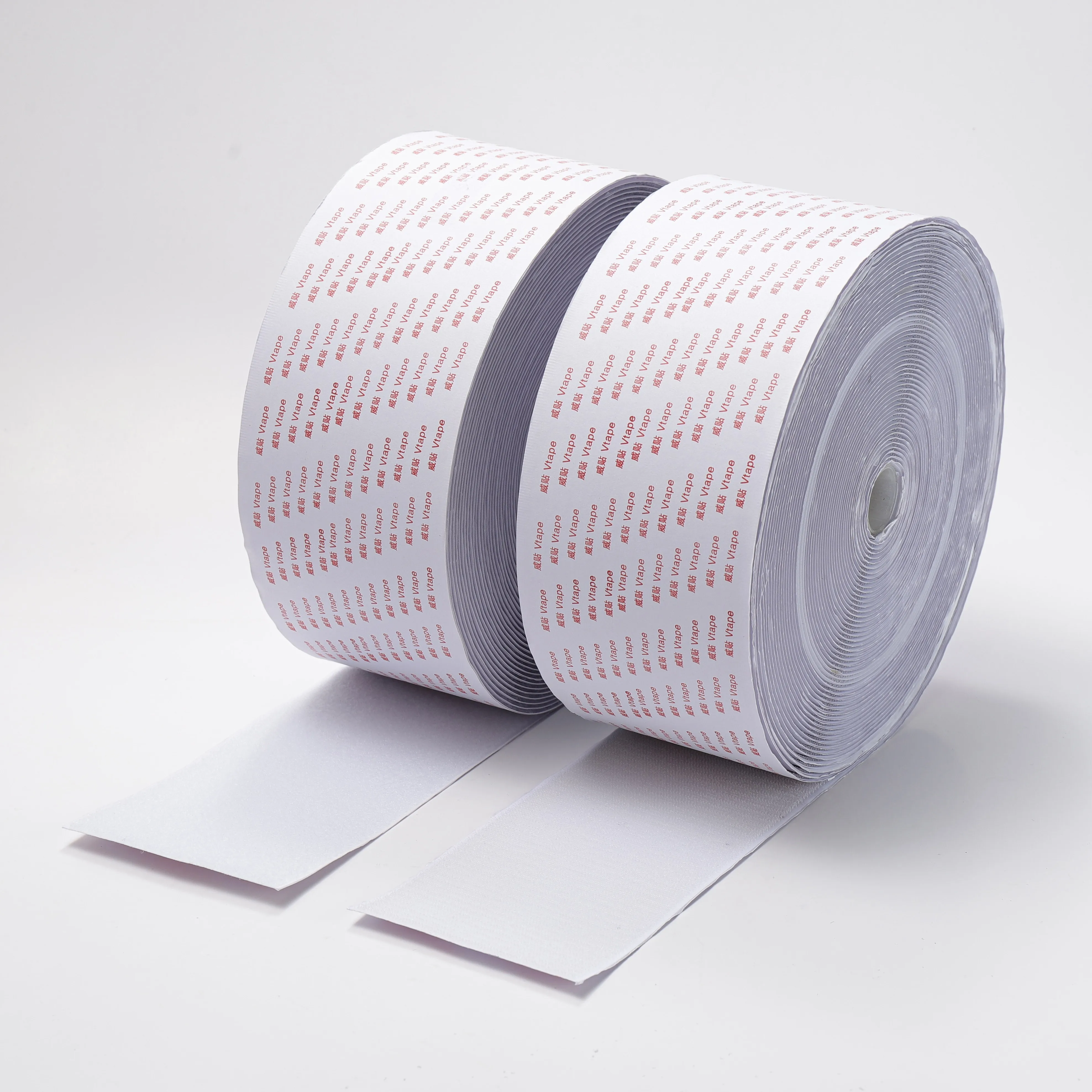 Colorful Polyester Nylon Strong Sticky  Easy Home DIY Double Side Velcroes Sustainable Self-adhesive Hook and Loop Tape Roll