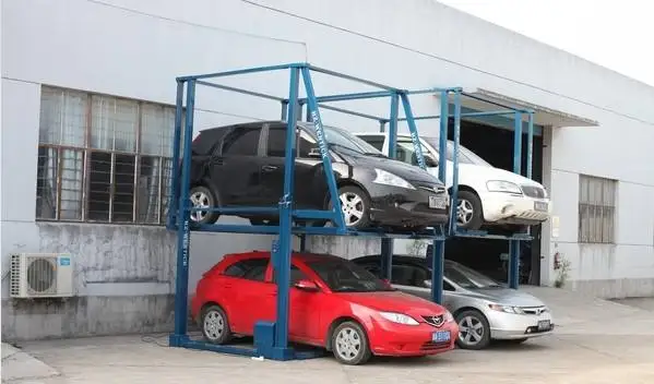 Two level underground car lift garage parking equipment car lift vehicle equipment