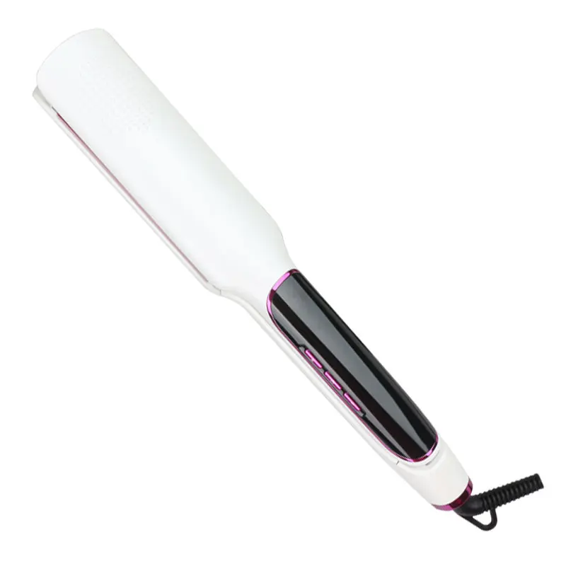 360 Degree Rotating Ceramic Flat Irons With Led Display Professional Hair Straightener