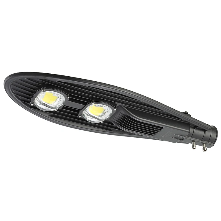 30-180w cobra type cob led street light aluminum housing emitting yellowish led street lights