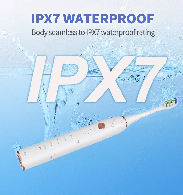 2024 Jssan Smart APP Sonic Electric Toothbrush Dual Button 15 Modes with Dental Intraoral Camera