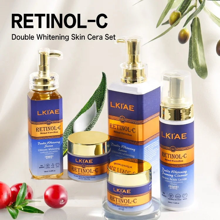 Anti Aging Skincare Set Hyaluronic Acid Skin Care Set Whitening Retinol Set Skin Care