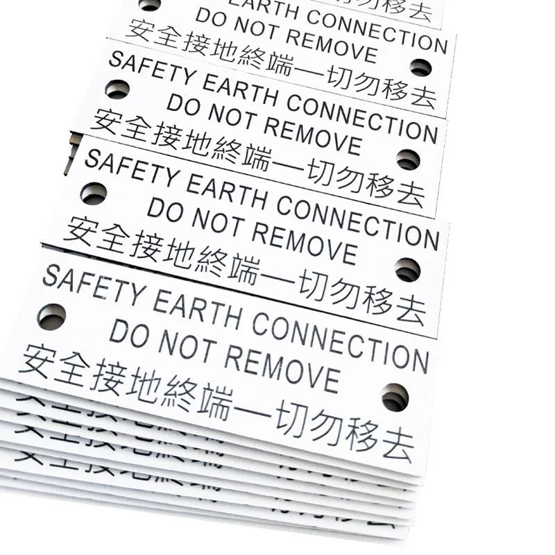 Wholesale custom ABS plastic sheet for engraving traffolyte label with adhesive