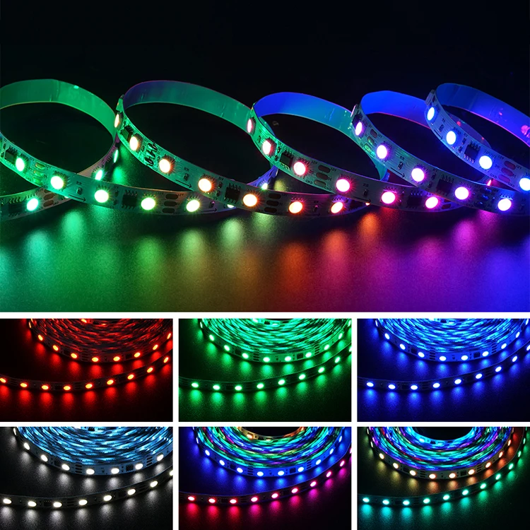 Hot Products Similar Sk6812 T1824 SPI Led Strip Addressable Rgbw Pixel 12V 24V Ws2814