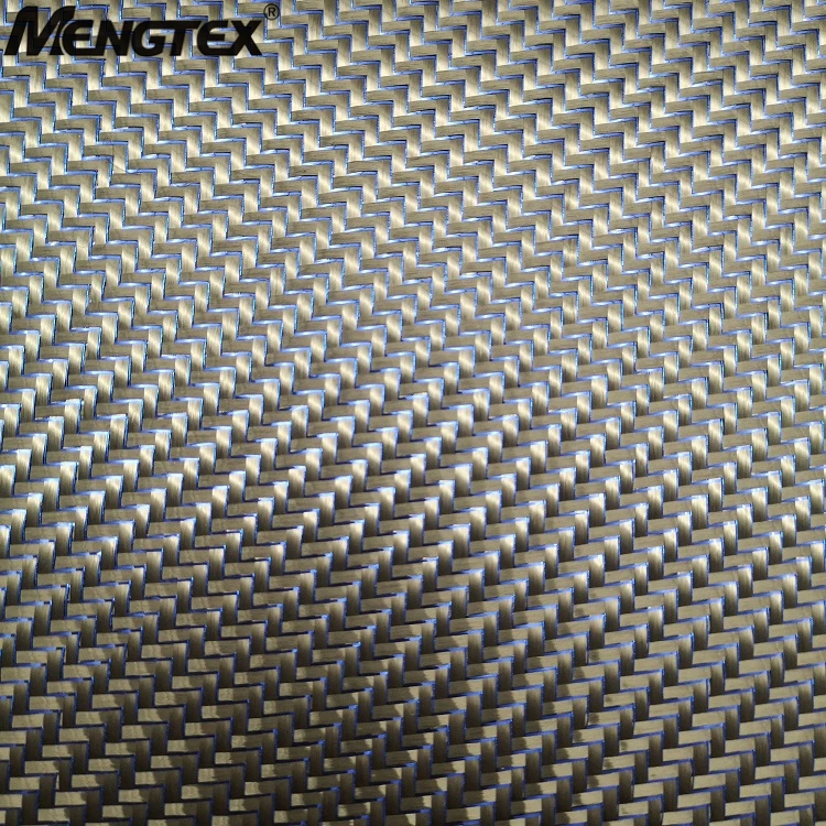 Colored Carbon Fiber Price blue with blue glitter carbon fiber cloth for parts