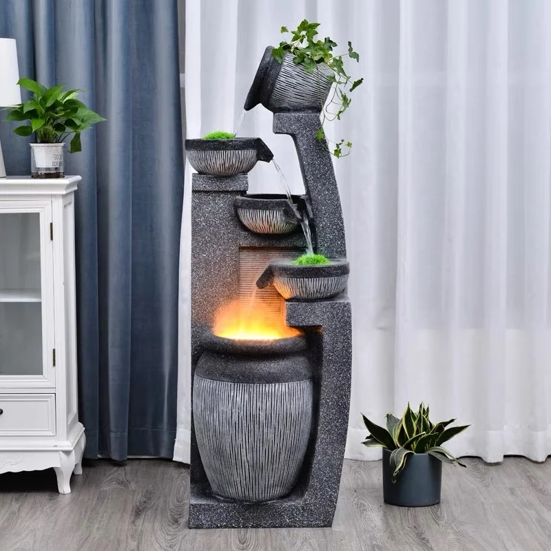 Outdoor Stone Garden Fountain for House and Garden water fountain indoor waterfall wall