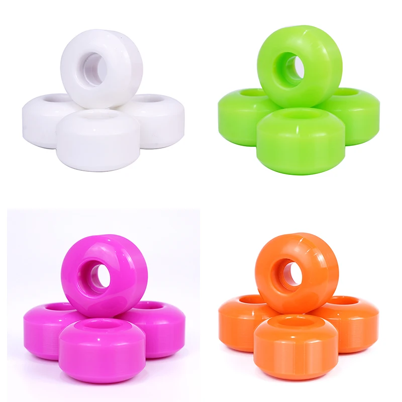 Cheap Manufacture 100A 52MM OEM blank custom PU Skateboard skate Wheels