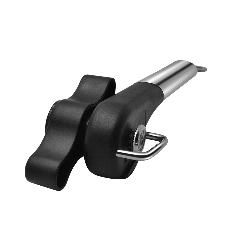 Safe Cut Design Can Opener Smooth Edge Stainless Steel Manual Cutting Can Opener with Beer Bottle Opener