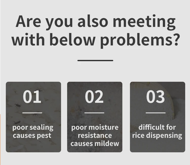 Automatic Rice Refrigerator Constant Temperature Storage Rice Container Smart Rice Dispenser