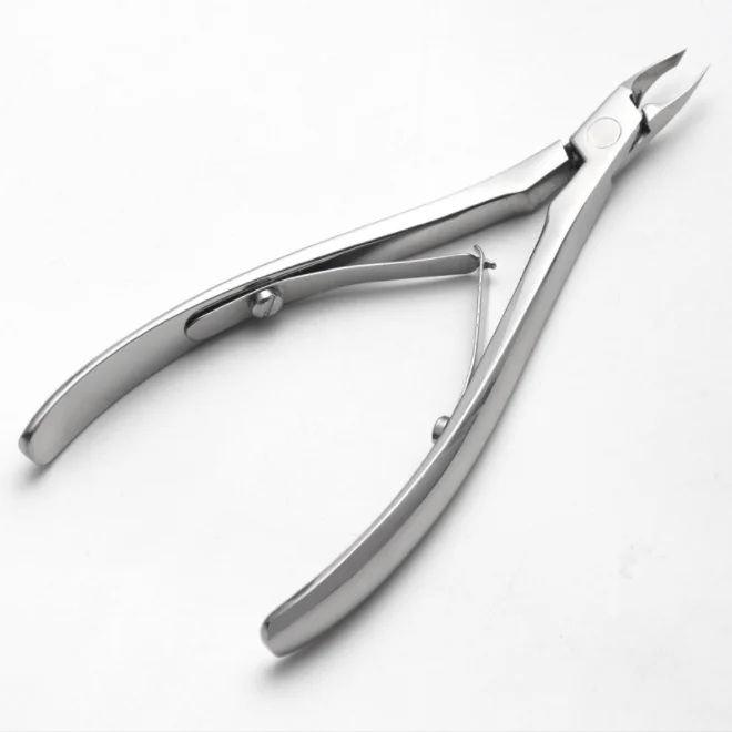 Professional Nail Cutter Set Stainless Steel Nail Cuticle Nipper with Cuticle Pusher