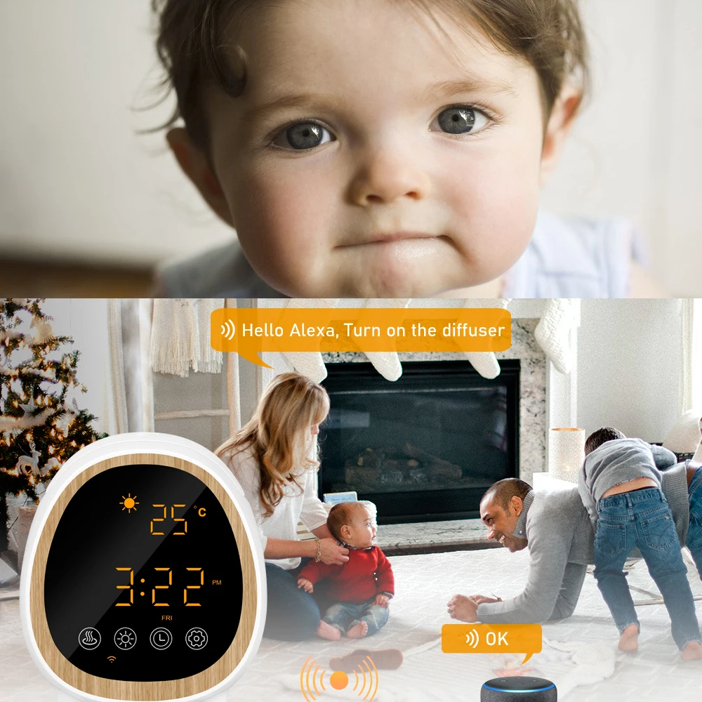 Baby product smart Alexa & Google Home water dispenser perfume diffuser other interior accessories