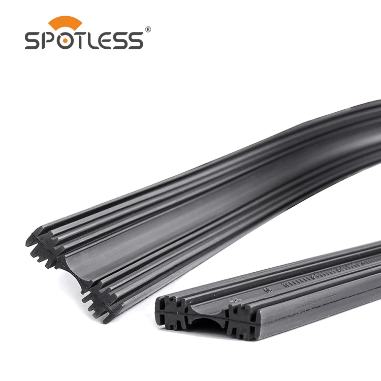 SPOTLESS long life multi-fit soft wiper blade18 adapters premium quality water repellent windshield wipers for car