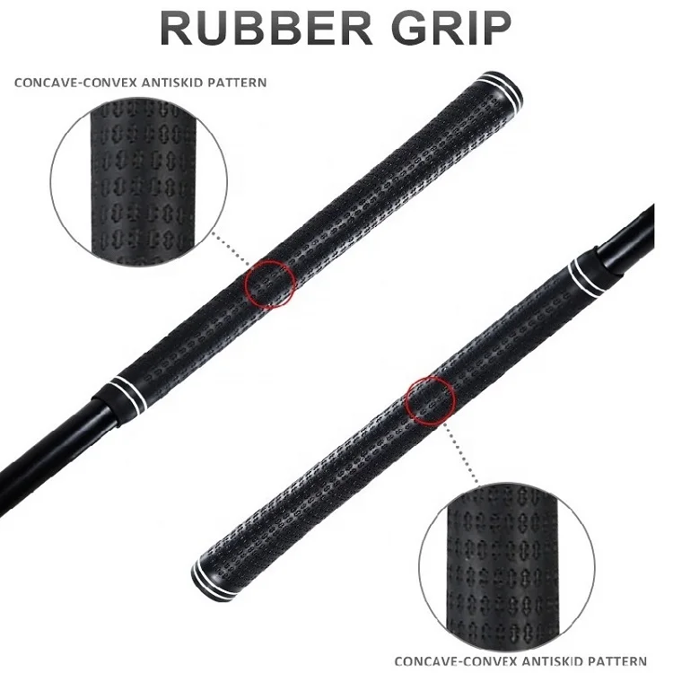 New Hot Wholesale correction stick graphite shaft stainless Adjustable Clubs with 3 Weights Tempo Golf Swing Speed Trainer