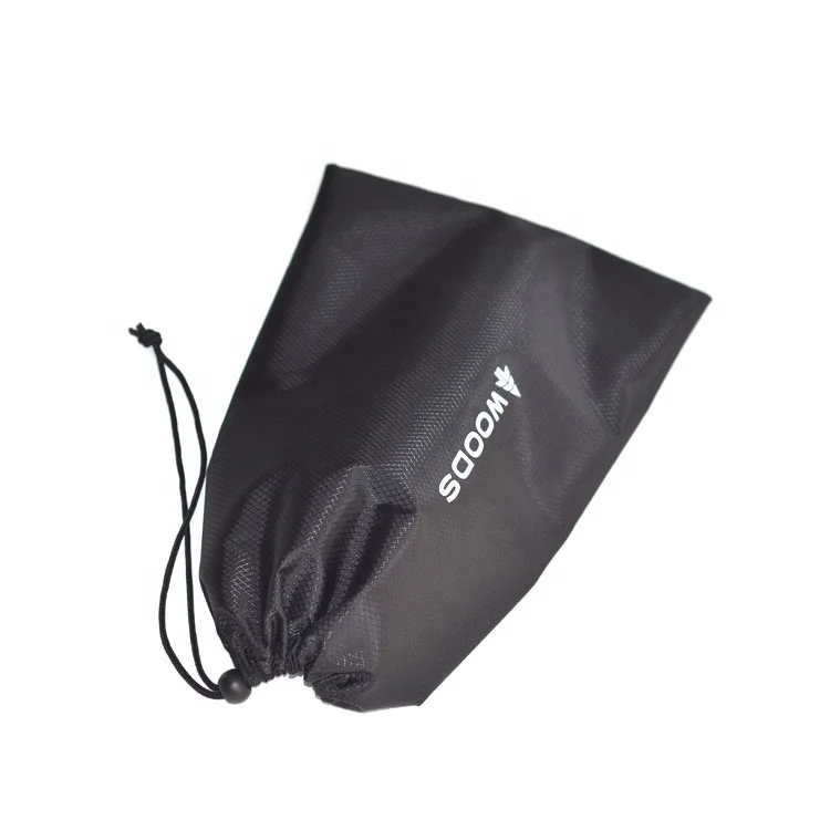 Strong Nylon 420D polyester pattern drawstring waterproof toll packing bag