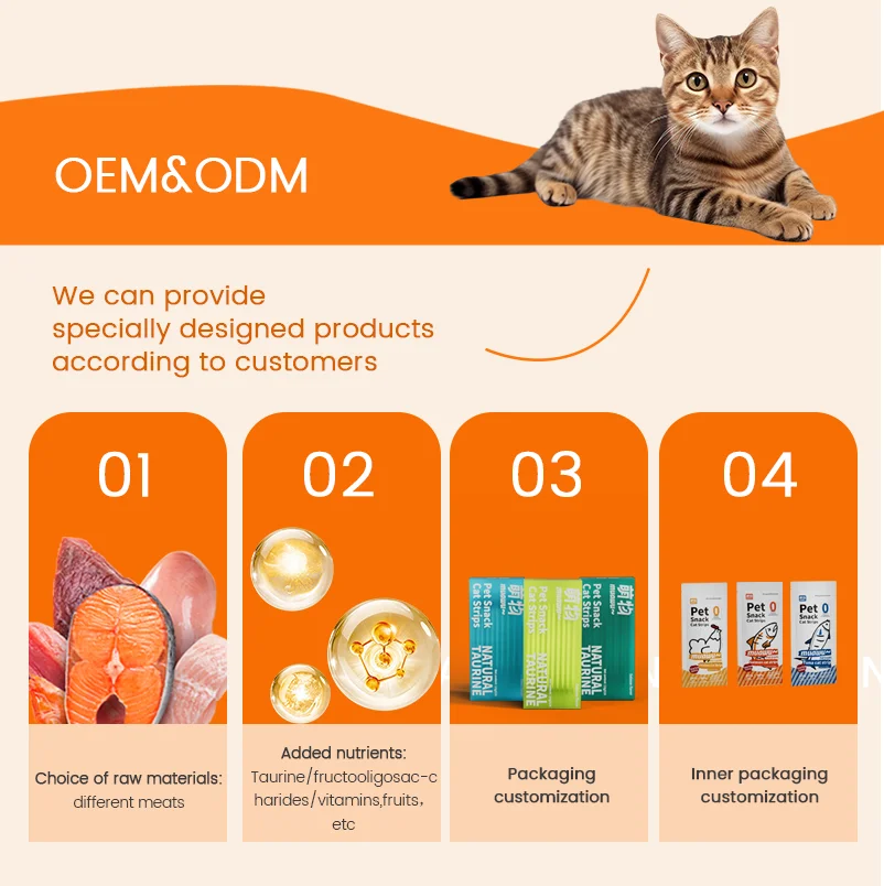 Muawu Best selling New product wet cat treats pet food cats