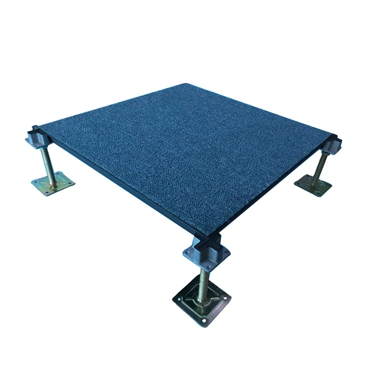 China epoxy flooring for hospital oa net floor false flooring steel material 600x600mm