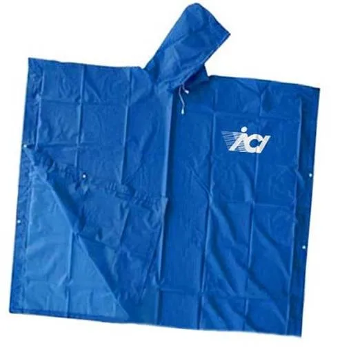 
Дождевое пончо из ПВХ с принтом логотипа 