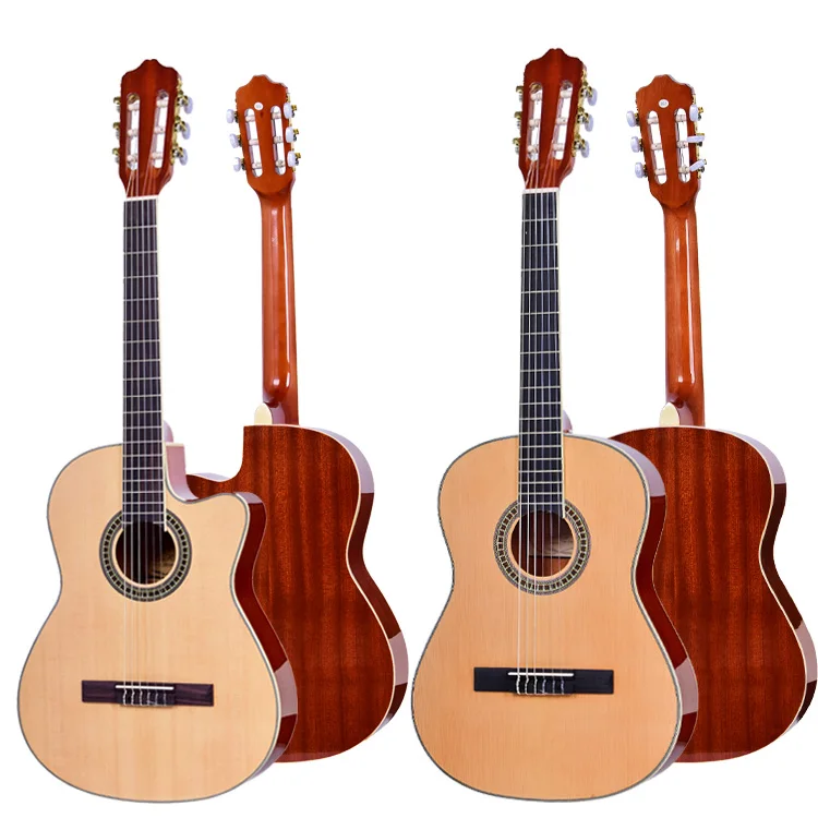 39 inch  cutway   customized  nylon classical guitar