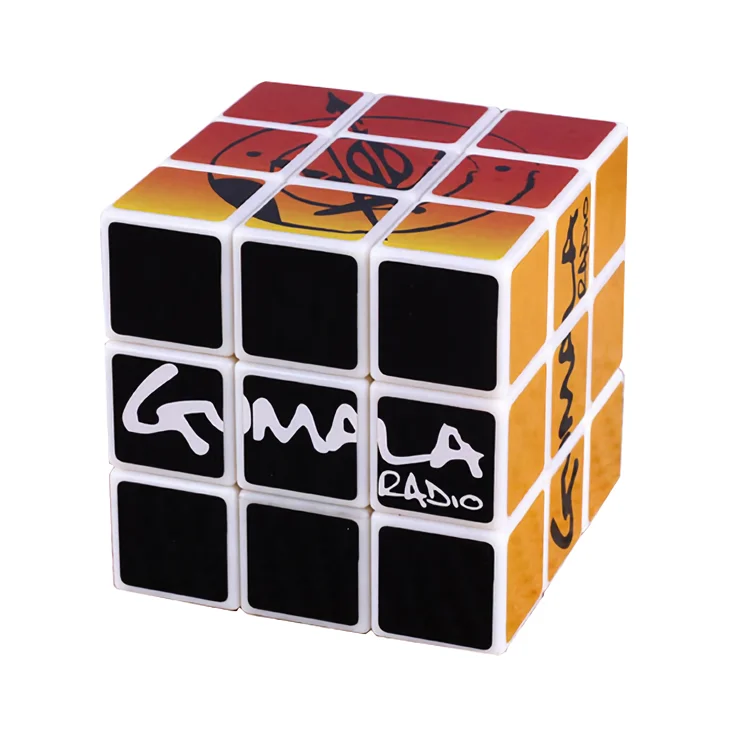 custom promotional advertisement gift kids toy 3d picture photo puzzle magic cube