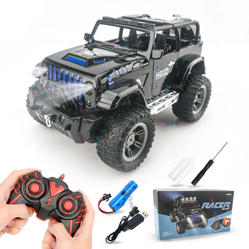 Mini Rc Car Monster Truck 100 Km 4X4 High Speed Off Road Remote Control Crawler Climbing Vehicle Monster Truck For Kids