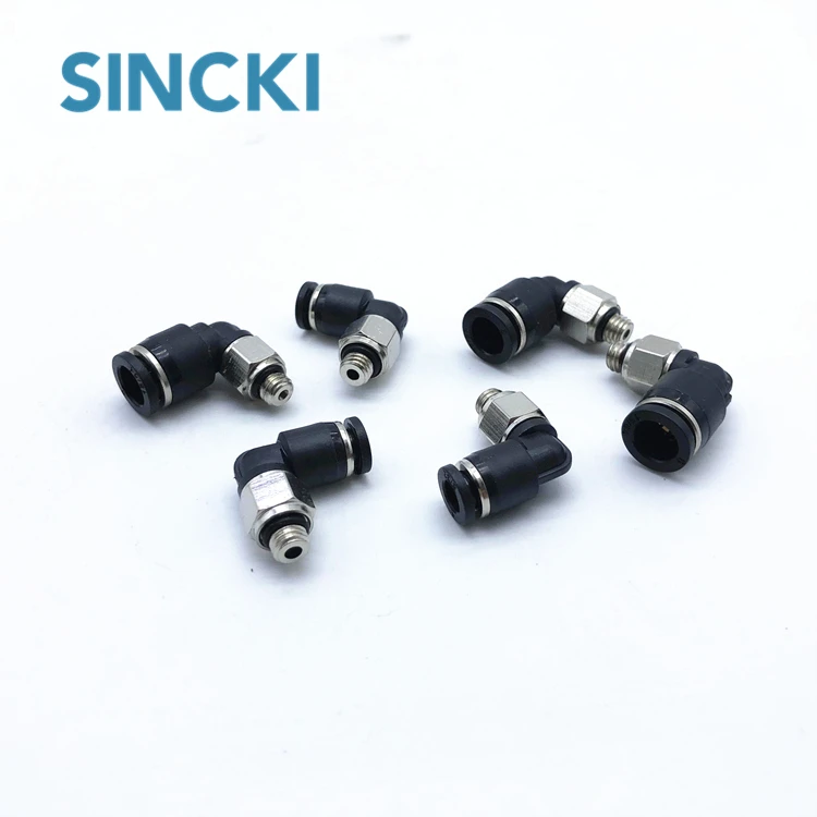 PL6-M5 Series thread elbow pneumatic fitting / PL Air Fitting