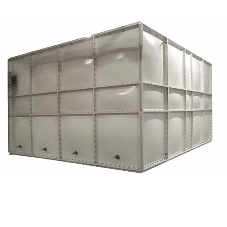 Fiberglass Sectional Water Tank Price Potable Modular GRP FRP Plastic Drinking Square Water Storage Tank