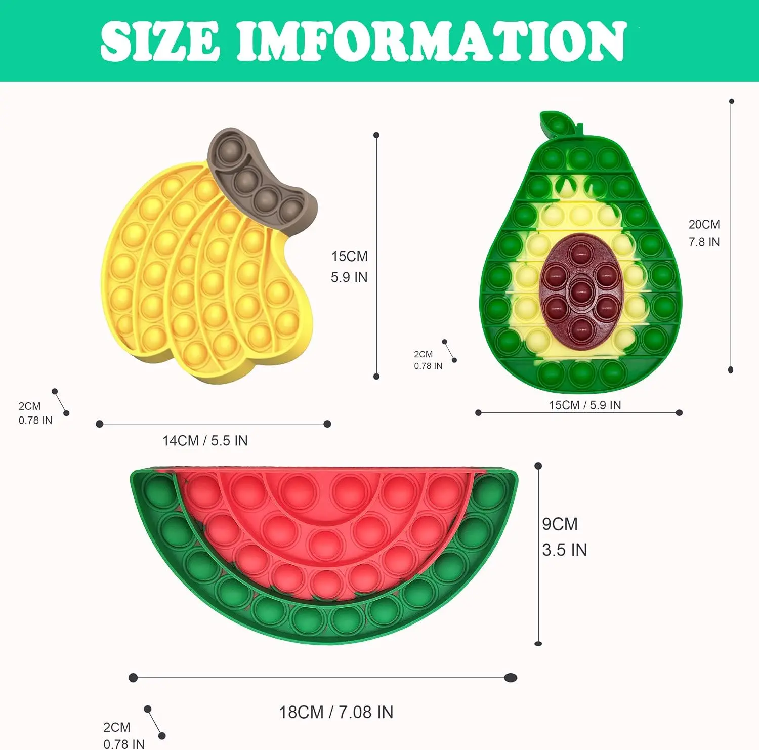 Силиконовая игрушка-антистресс для аутистов