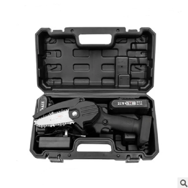 6 inch 21V 550W Portable Handheld Electric Tree Cutting Cordless Chain Saw Battery Mini Chainsaw Motosierra Electrica For Wood