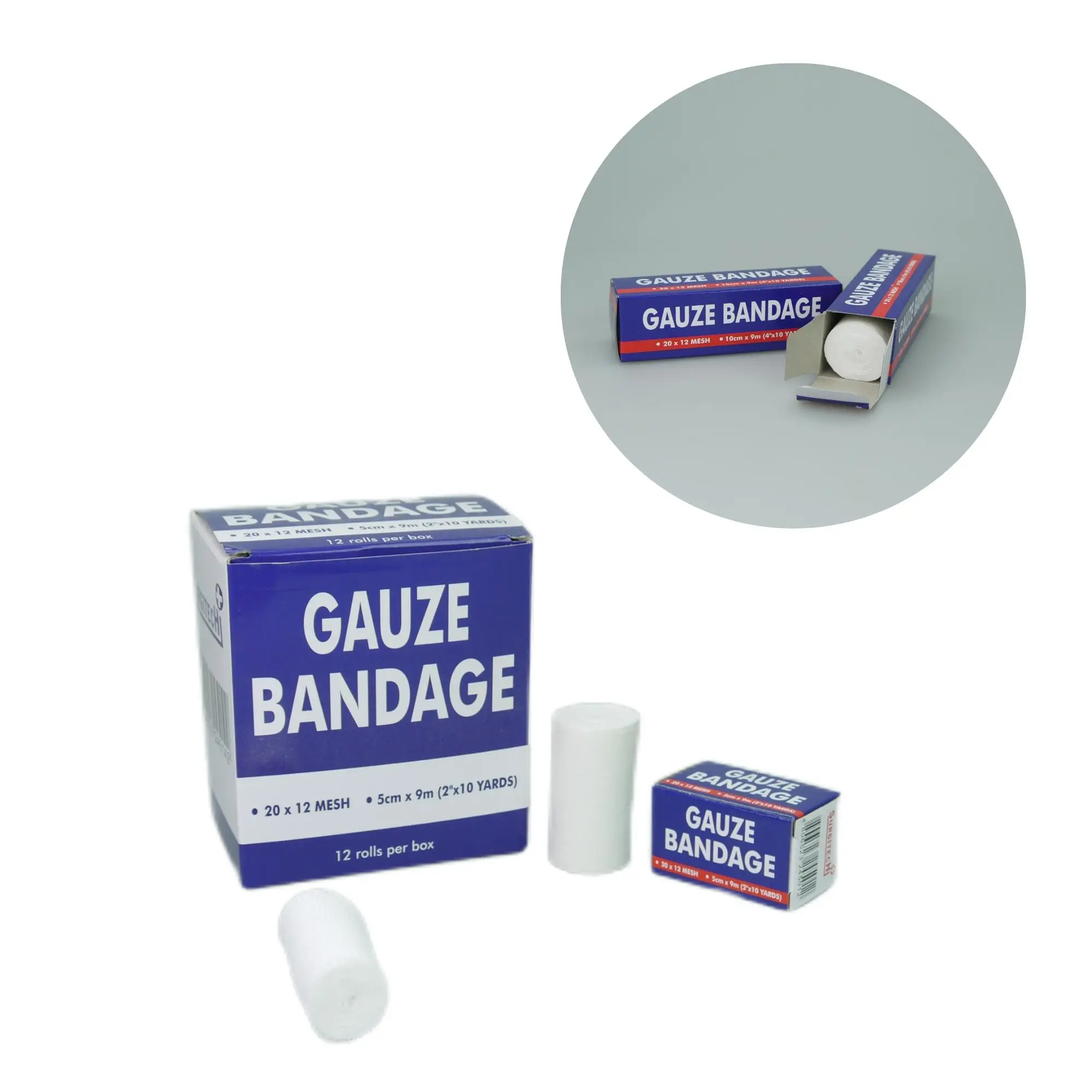 100% cotton medical gauze bandage cotton gauze