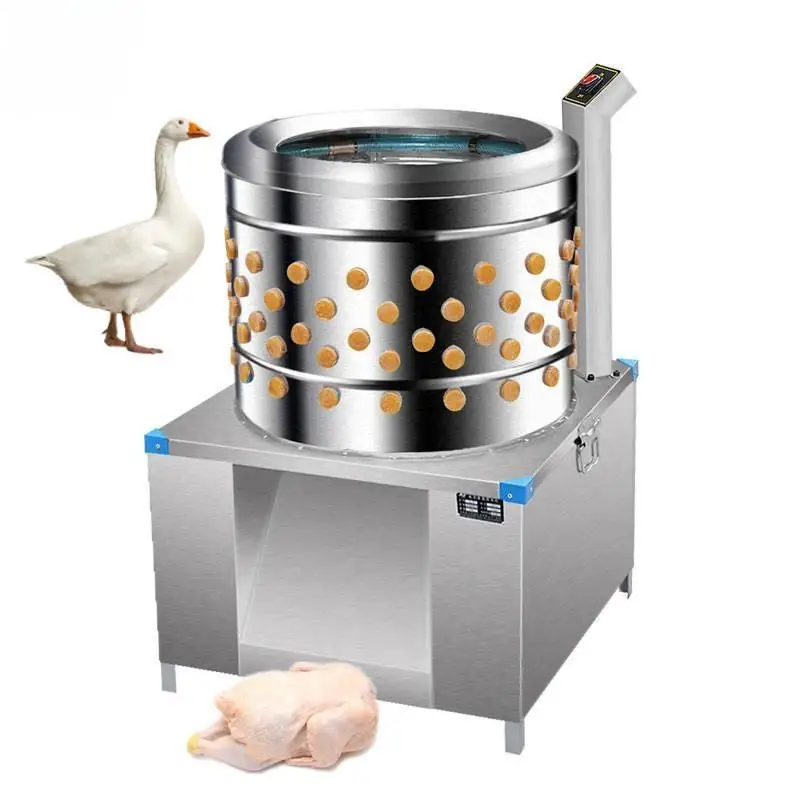 Chicken plucking machine automatic release hand