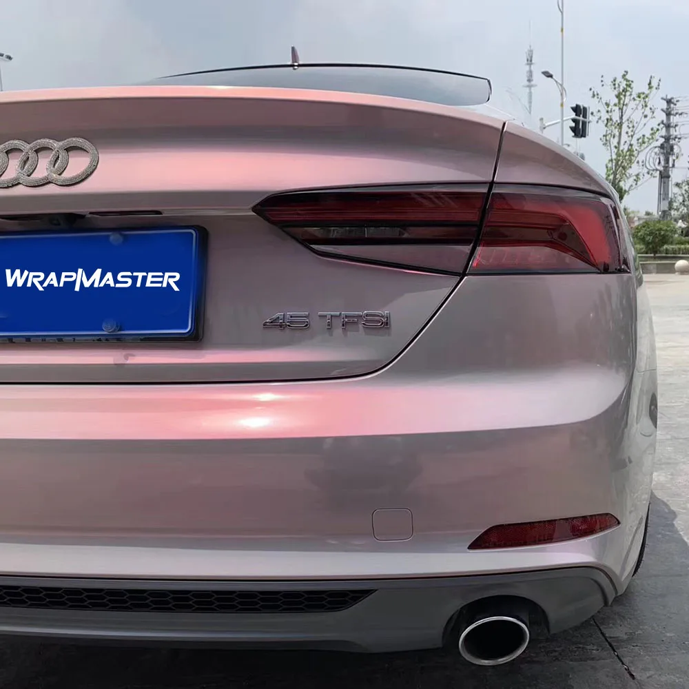 5 Years Warranty TSAUTOP 1.52*17m Magic Candy Color Flip Volcano Grey Anti-abrasion Non-yellowing TPU PPF Auto Paint Protection