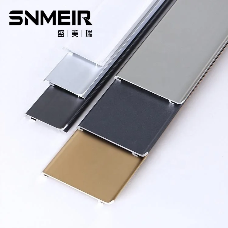 Senmry Aluminium Skirting Suppliers Custom 40CM Height Aluminum Skirting Board