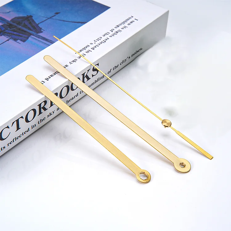 Copper Hands Brass Needles for Wall Clock Metal Pointers for Quartz Clock DIY Clock Accessories