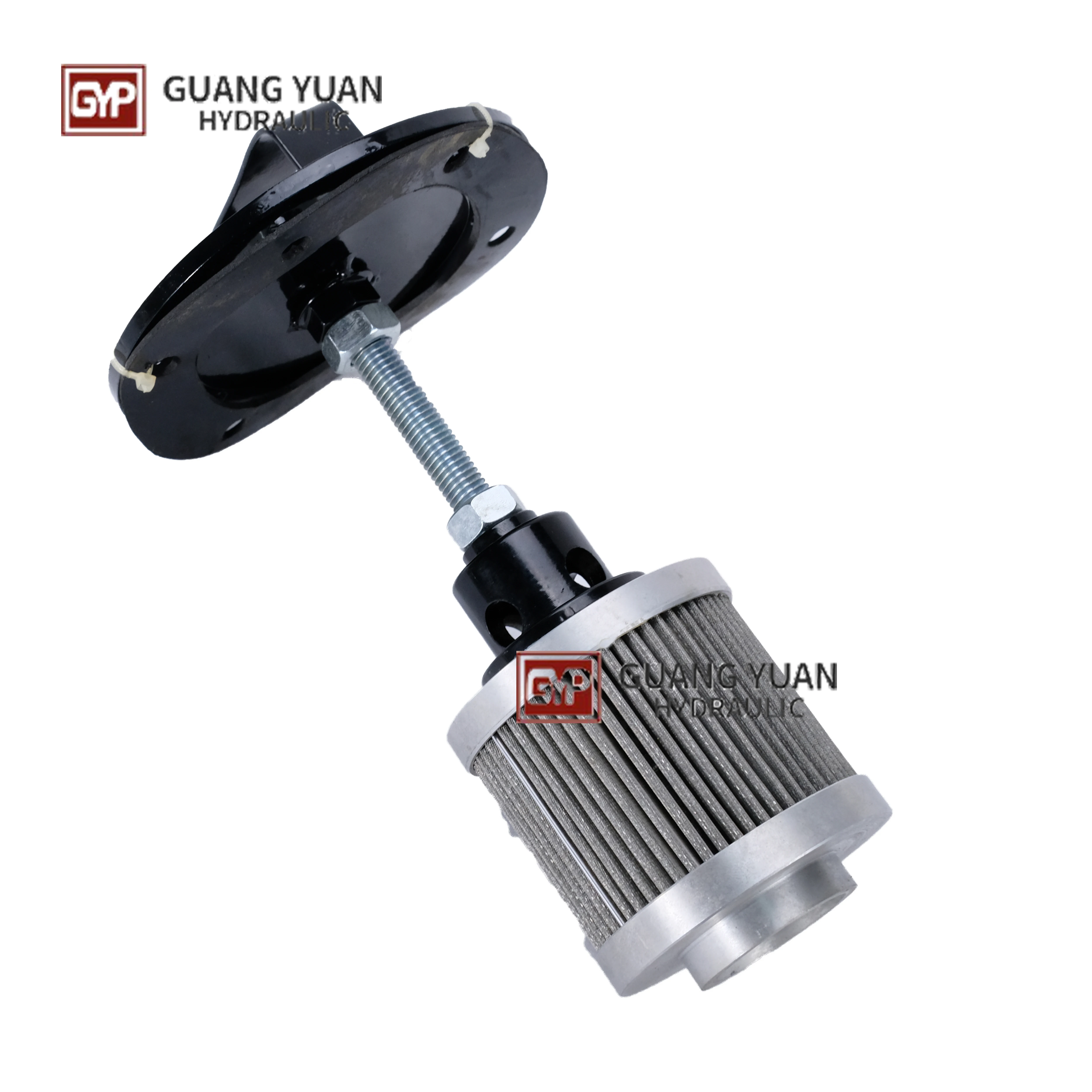 CFF-515 Suction filter with integrated shut-off valve to change cartridges without dripping.