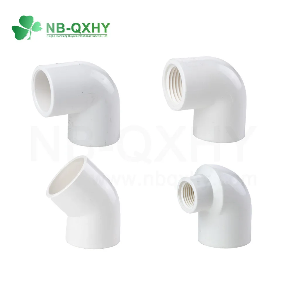 OEM ODM Tube de ПВХ график 40 80 фитинг Трубы UPVC CPVC ASTM Локоть все размеры доступны