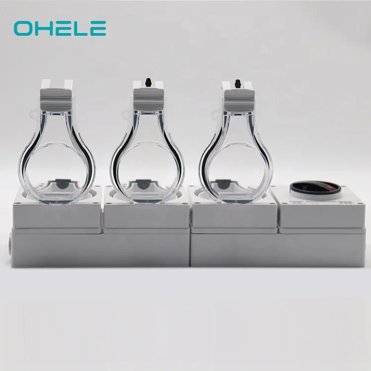 Водонепроницаемые промышленные настенные выключатели IP66 в английском стиле, 250 В, 16 А