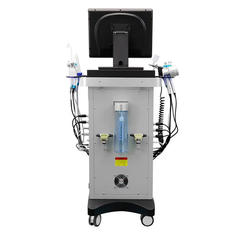 2023 10 in 1 visible facial machine with skin analyzer hydra beauty skin system  hydrodermabrasion facial machine