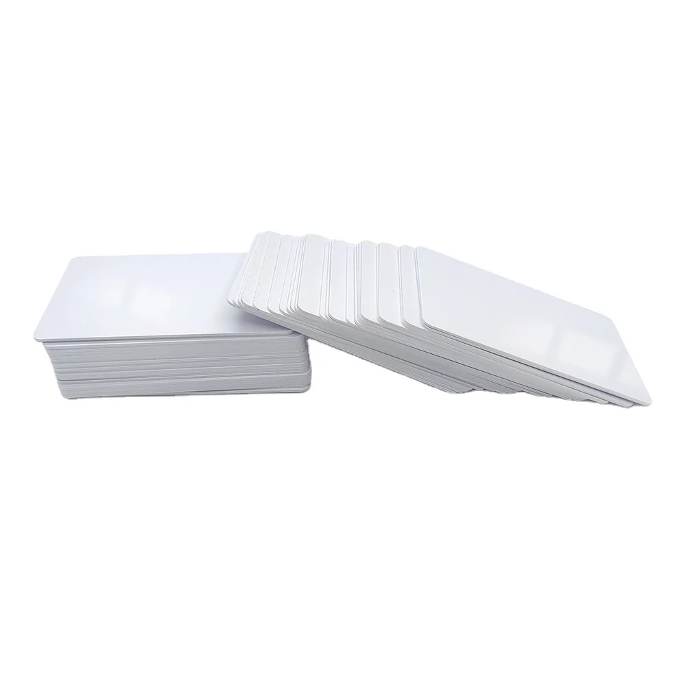 Blank White Glossy PVC ID Card/Business/Membership/Gift CR80 85.5x54mm Card