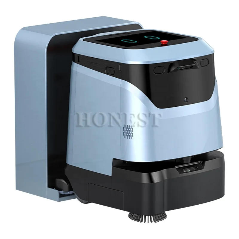 Labor Saving Floor Sweeper Robot / Robot Vaccum Cleaner And Mop / Floor Robotic Cleaner