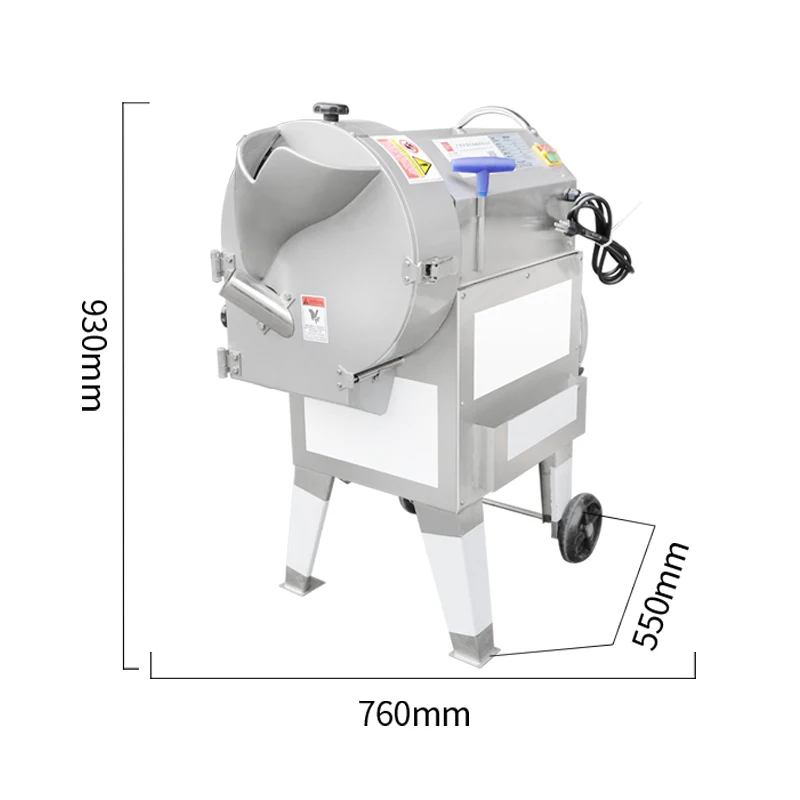 Multifunction Vegetable Cutting Machine Taro / radish / sweet potatoes shredded sliced diced