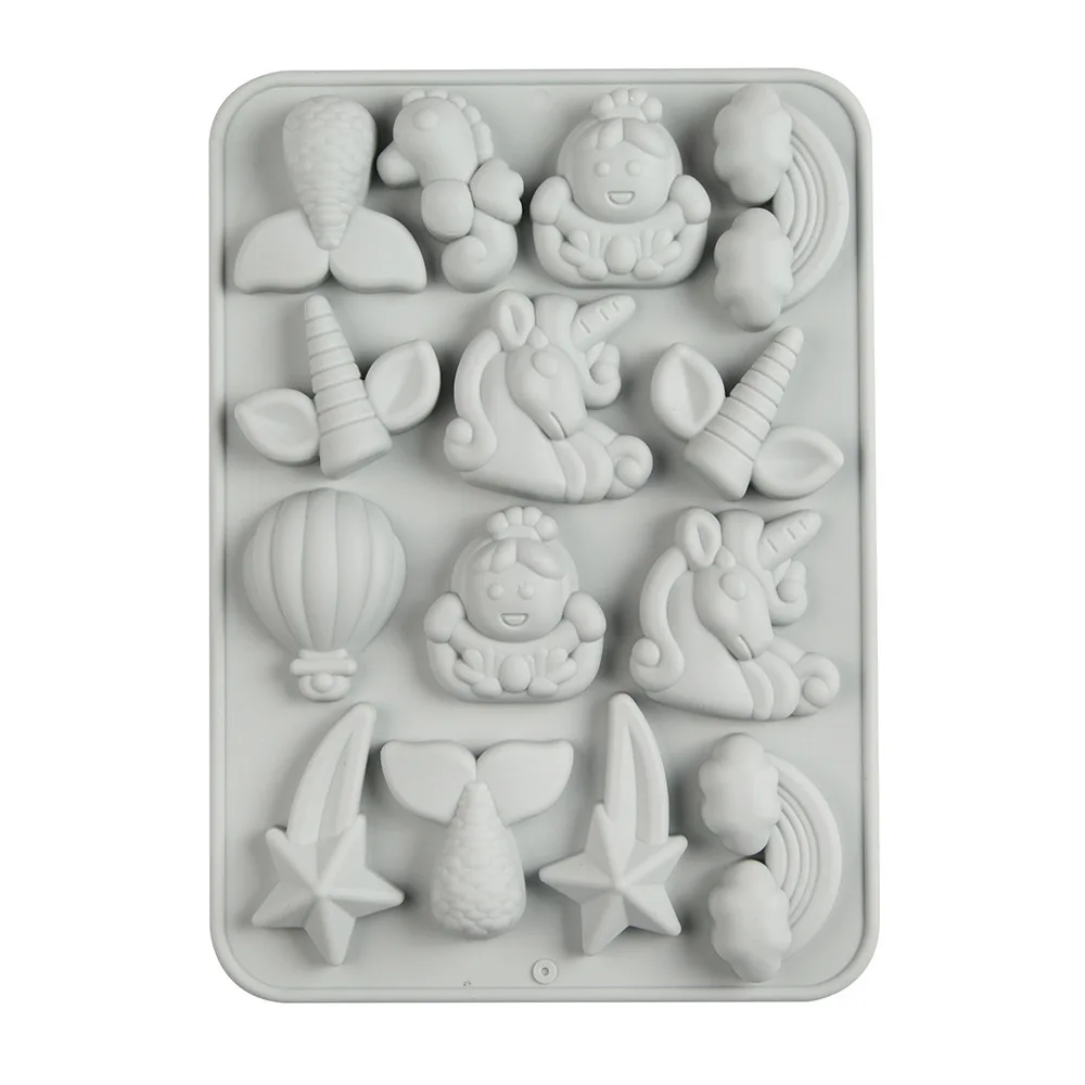 Silicone Cake Mold For Ice Cream Popsicle Molds Ice Cube Chocolate Silicone Mould