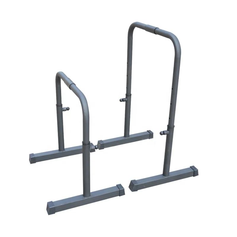 Adjustable Height Gym Equalizer Gymnastic Bars Pull up Station Push up Bars Dip Machine Stand